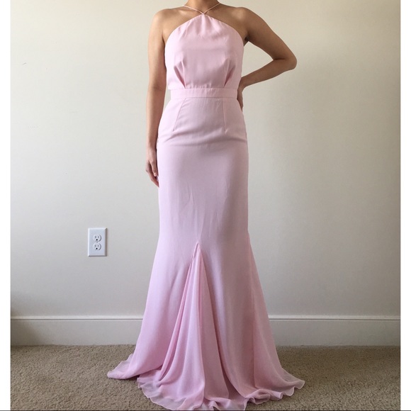 NWT ASOS | Trumpet Dress with Fluted Hem - Picture 3 of 8